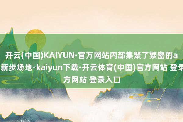 开云(中国)KAIYUN·官方网站内部集聚了繁密的app拉新步场地-kaiyun下载·开云体育(中国)官方网站 登录入口